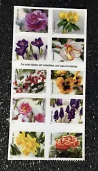 (Snowy Beauty. block of 10 from booklet. Scott #????. b) - Forever Rate - 2022. Mint N ever H inged - Self Adhesive.
