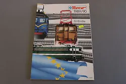 ROCO Train catalogue O Ho Hoe Date 1989-1990. 196 pages 29,7 x 21 cm F. par Colissimo 24H/48H.