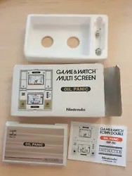 Oil panic - Nintendo Game & Watch - OP-51 - Boite notice piles. Tout fonctionne  Bon état voir photo