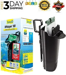 • INTERNAL FILTER Mounts on the inside of your aquarium with clip (included).