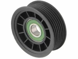 Notes: Accessory Drive Belt Idler Pulley -- 82/76.5mm x 27.5mm. Position: Serpentine. 2002 Chevrolet Silverado 2500...