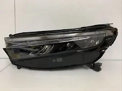 Up for sale is a good working part. It is a left drivers side full LED headlight. This is a genuine authentic OEM HONDA...