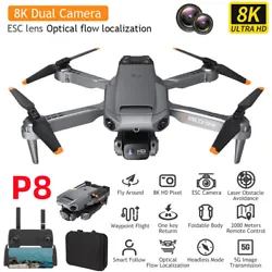 8K high resolution is optional, providing ultra-clear images. You can play it with sheer delight. Type: Foldable Drone....