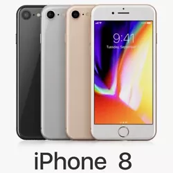 Apple iPhone 8 - 64GB - (Factory Unlocked). Factory Unlocked = CDMA & GSM supporting all. VERIZON CDMA Network such as...