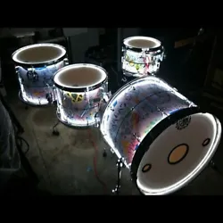 Most 5 piece and larger drum sets require 2 of these kits to complete you custom kit. Works with clear and solid drums...