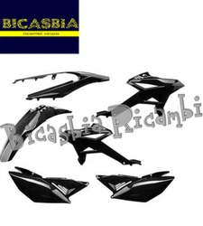 KIT CARÉNAGE NOIR 6 PIÈCES      BETA:  RR 2012 - 2020 RIEJU :  MRT Enduro 50 2T (2009 à 2017)   MRT Enduro 50...
