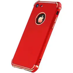 For iPhone 6 Plus/6s Plus TPU 3 Section Case Full Color RED TPU 3 Section Case Full Color for iPhone 6 Plus/6s Plus...