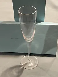 This is a Lovely Single Tiffany & Co Champagne Flute in Original Box never used. The item pictured is the one that you...