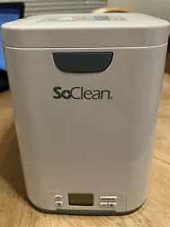 So Clean 2 CPAP Machine Cleaner Sanitizer w/ Power Adapter Barely Used. I used it for about a month or two and then...