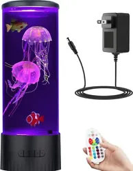 The Jellyfish Lamp replicates the colorful serenity of an aquarium without the hassle of caring for a living creature....