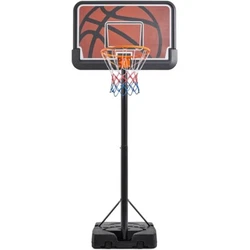 7 Height Adjustable Basketball Hoop For Teens & Adults. Convenient Basketball Storage. Cost-effective & Ideal Backyard...