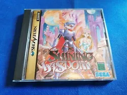 Shining Wisdom - Sega Saturn JAP . État : Très bon état Fonctionne parfaitement et testé évidemment Vendu comme...