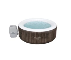 Bestway SaluSpa 71 in. x 26 in. Madrid 177 Gal Inflatable Hot Tub 104˚F Max Temp.