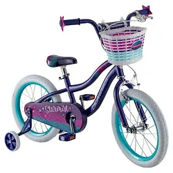 •Schwinn SmartStart steel kids frame features narrower, kid-specific proportions for easier pedaling and handling....