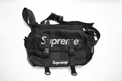 Supreme Cordura SS20 Fanny Shoulder Black BagCondition of item: New with tags Domestic shipping is free with tracking....