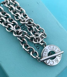 Tiffany & Co. 1837 Heavy Chain Sterling Silver necklace choker 925. Fully Hallmarked “ Tiffany & co” “925” on...