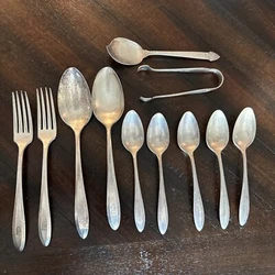 Vintage community plate silverware Lot Of 11. Shipped with USPS Priority Mail.
