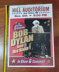 Bob Dylan Concert Poster 19
