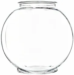 This heavy glass bowl is also perfect as a terrarium or for crafts. Its a blank canvas just waiting for your decorative...