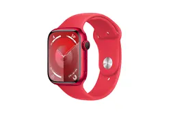 Apple Watch Series 9 GPS + Cellular Aluminium (PRODUCT)RED Sport Band M/L 45 mm - Montre connectée 4G LTE - Aluminium...