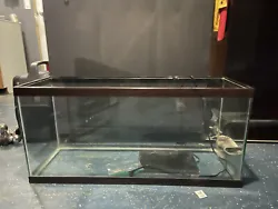 fish tanks for sale used. Used for a reptile. Does have a heating pad on the bottomThere are a few chips on the plastic...