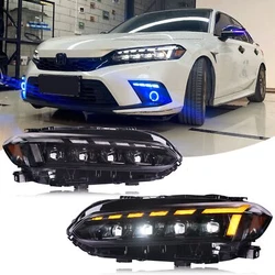 No splicing needed. 【 Features】 LED DRL and dynamic turn signal provide a better look for your car. 【...
