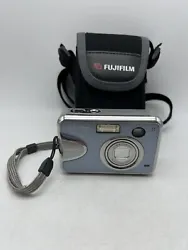 Fujifilm FinePix A Series A360 4.1MP Digital Camera - Silver For Repair Or Parts. Camera does work but is missing the...
