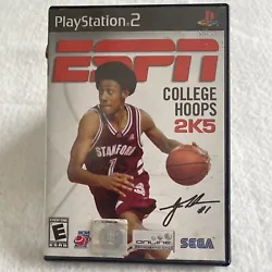 ESPN College Hoops 2K5 Sony PlayStation 2 2004.  See photos for detailFeel free to ask any questions