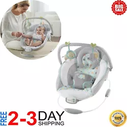 Designed with parenthood in mind. The Morrison Soothing Bouncer from Ingenuity will comfort and bounce baby in plush...