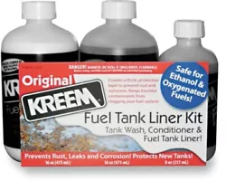 Kreem Products. Shrink wrapped for convenience. Combo Fuel Tank Liner and Tank Prep Combo for 2 1/2 Gal. Style : 2.5...