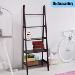 Gentle slants and right angles make this Ladder Style Bookshelf an exciting alternative to your traditional rectangular...