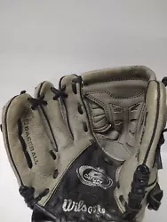Wilson 10.5 EZ Catch LHT Baseball Glove A0427 EX105 425 Gray Black Blue Orange.