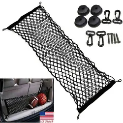 1 x Fixed Cargo Double Elastic Net. (as picture show). It attaches in seconds to mounting points in the cargo area and...