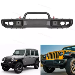 Fit For 2018-2020 Wrangler JL Rubicon & 2020 Gladiator. For 2018-2020 Jeep Wrangler JL Rubicon Front Or Rear Bumper....