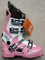 Model: 7575033 - SKWO:L 4 WHITE PINK. This is the freeride boot par excellence. The lateral supports made in...