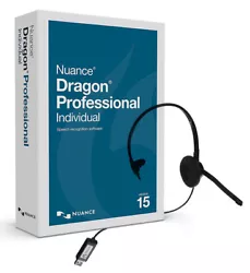 Manufacturer: Nuance. Includes Dragon USB Headset. Product Title: Dragon Professional Individual 15 for Windows. You...
