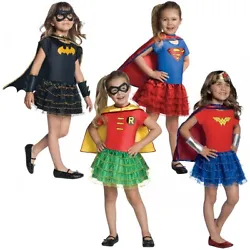 Be sure to check the size chart if you view a different item because the sizes will vary. The child Batgirl also...