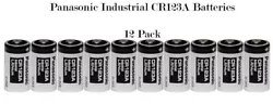 20 PC Panasonic Industrial CR123A 123A Lithium Batteries 1400mAh 3.0V Battery. Panasonic Industrial CR123A batteries...
