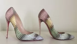 Snakeskin is so soft, hugs your feet and is kind to your toes, so you can dance the night away 🌹. Sexy,...