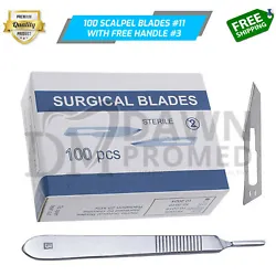 The #11 scalpel blades are multi-functional tools which can be used for a wide range of tasks in industries. The...
