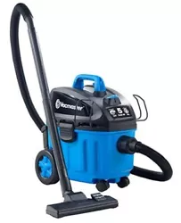 Vacmaster 4 Gallon, 5 Peak HP Household Vac w/Pet Hair Rake Wet/Dry Vacuum (VF409), Blue