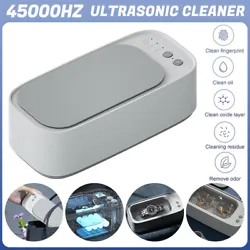 [Easy to operate] The capacity of 500 ml or ultrasonic cleaning device has a compact and clean design, which is...