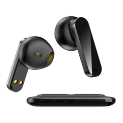 Voice could be heard on both sides of the earbuds, while only one side of Bluetooth 4.1/4.2 headset could be heard....