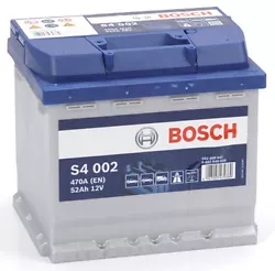 La batterie Bosch S4002 est 100% sans entretien: une fois montée, la batterie est prête à l’emploi. Vous n’avez...