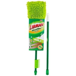 Libman Microfiber Flat Dust Mop, 18 In. Libman dust mop has premium microfiber fingers 18.75 in. It is great for...