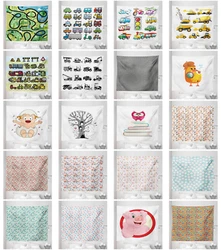 Available in 5 sizes. Wall hanging, wall decor, throw, bedspread, bed cover. MADE FROM - High quality 100% microfiber,...