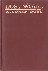 SIR ARTHUR CONAN DOYLE. A MUST HAVE FOR A FIRST PRINT COLLECTOR. THE LOST WORD.
