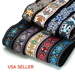 This guitar strap is designed with jacquard fabric and a 100% cotton bottom, which is super wear-resistant and...