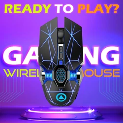 [ 7 RGB Backlight Gaming Mouse ] - Automatically replaces 7 colors. The dazzling LED color creates a unique playing...