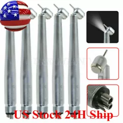Dental 45° Degree LED E-generator Surgical High Speed Handpiece Push fit NSK. Back siphonage prevention sanitation...